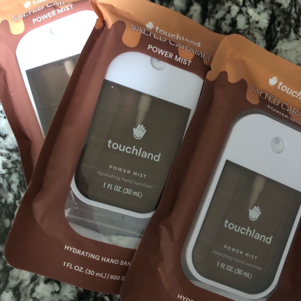 TOUCHLAND Salted Caramel Power Mist Hydrating Hand Sanitizer